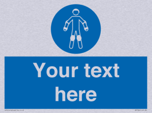 Custom protective roller sport equipment must be worn